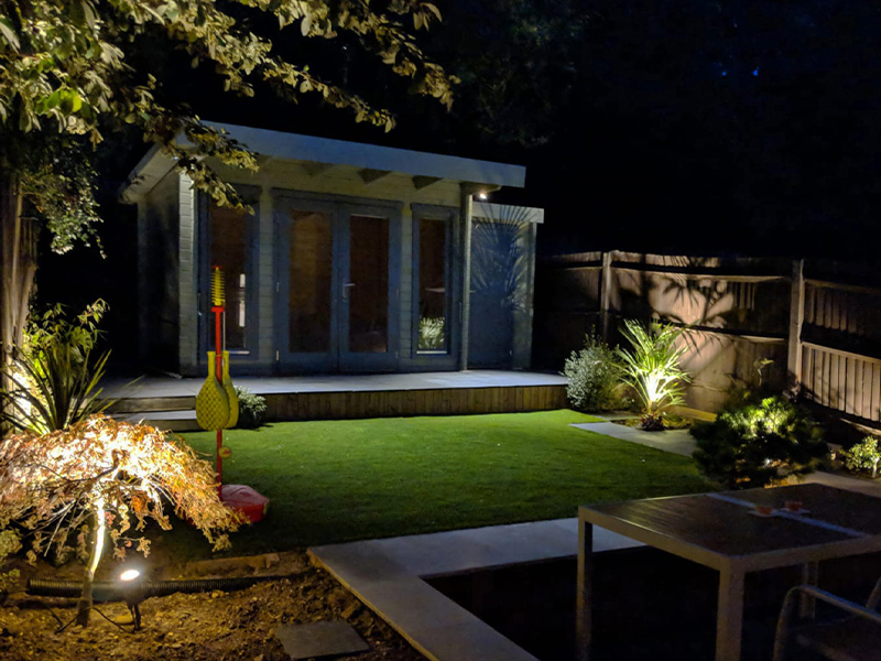 anti glare garden lighting in cornwall